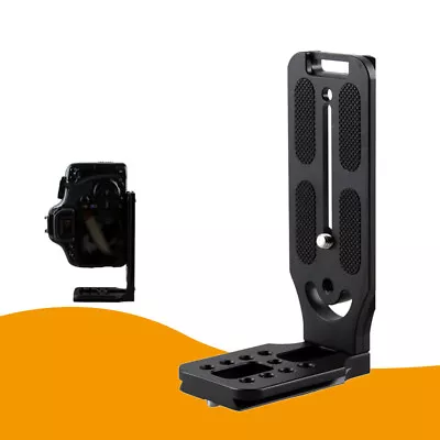 Aluminum Universal L-Bracket Quick Release Plate For DSLR Camera Tripod Head • $23.48