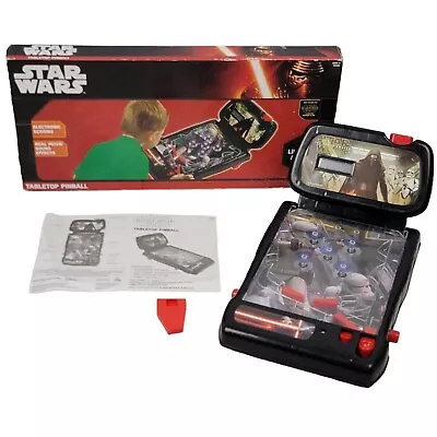 Disney Star Wars Tabletop Pinball Jakks Pacific 2015 • $30