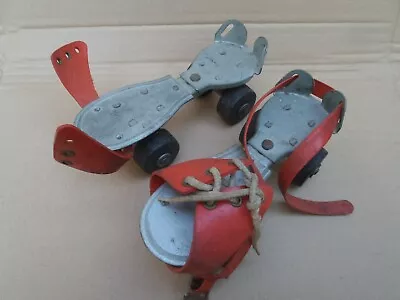 1960s Child's Roller Skates Adjustable - Pair 2 • £1