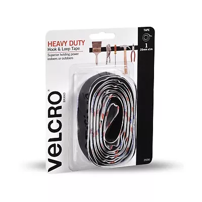 Velcro Brand Heavy Duty Hook And Loop Strip Tape 25mm X 1m • $23.75