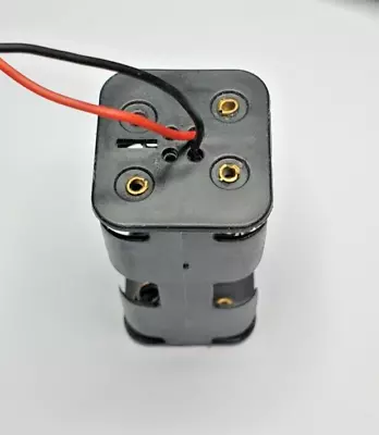 £2.79 • Buy 4 X AA Battery Holder - Square 6V-4x1.5V - 150mm Leads - Uk Free P&P