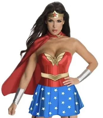 Deluxe Costume DC Comics Deluxe Wonder Woman Adult Small/Medium NWOT • $19.99