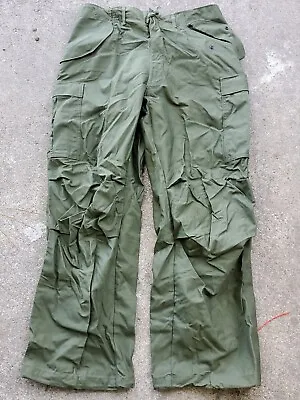 Army NOS OD Green M65 Cold Heavy Field  Pants Regular Medium Vietnam • $200