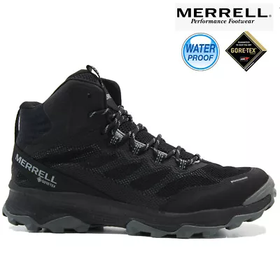 Merrell Mens Walking Trainers Hiking Thermal Waterproof Gore-tex Outdoor Boots • £64.95