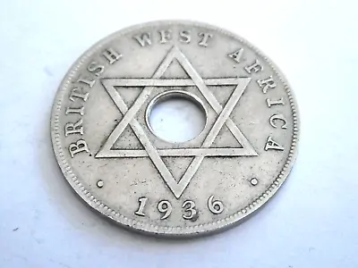 £2 • Buy Brititish West Africa 1936 Km#9 One Penny Very Fine Condition 1050707/708