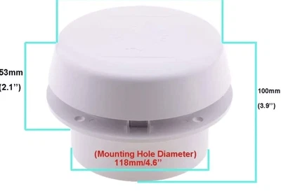 £25 • Buy 12V Mushroom Roof Vent Ventilation Fan Waterproof For Motorhome, Boat,