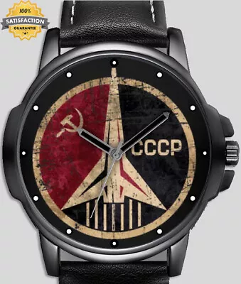 Communist Party Stalin CCCP Art Hot Unique Wrist Watch FAST UK • $101.09