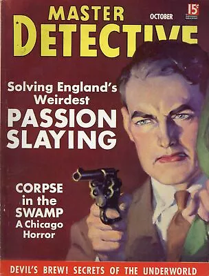 Master Detective Magazine Oct 1936 VG • $28