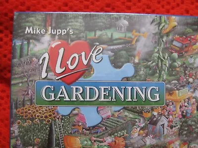 NEW & SEALED Gibson Mike Jupp I Love Gardening 1000 Piece Jigsaw Puzzle  • £8