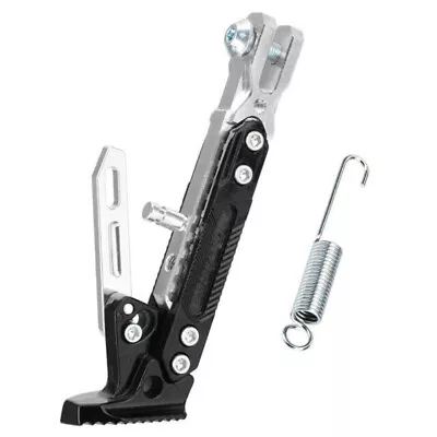 CNC Aluminum Motorcycle Adjustable Kickstand Foot Side Stand Support Universal • $13.99