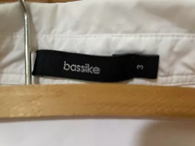 Bassike White Shirt Dress Size L • $20