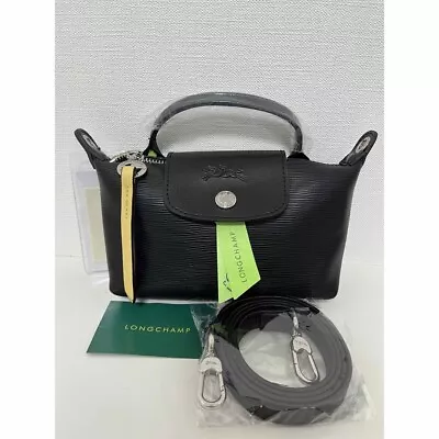 Longchamp Tote Bag Shoulder Pliage Xs Mini Black • $135.68