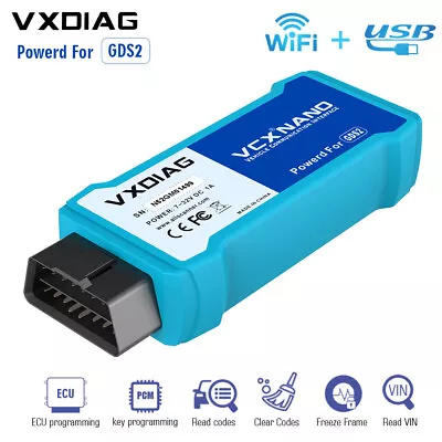 VXDIAG VCX NANO For GM/OPEL GDS2 V2022.05 Tech2WIN 16.02.24 Diagnostic Tool Wifi • $117.76