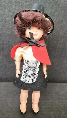 Vintage Rosebud Doll Dressed Plastic • $19.99