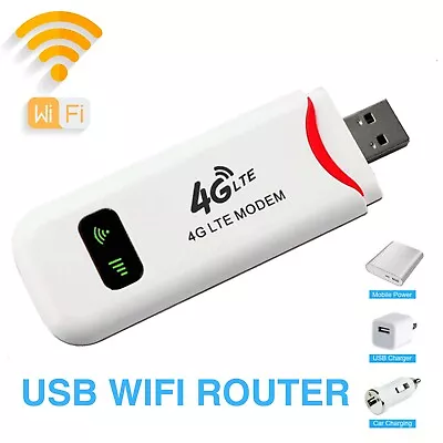 Wireless LTE WiFi Router 4G Portable USB Modem Pocket Hotspot Dongle New USA • $14.99