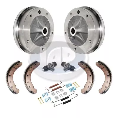 $190.85 • Buy Rear Brake Drum Kit Volkswagen T1 Bug Beetle Karmann Ghia 1958-1967
