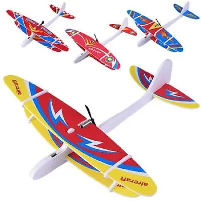 Electric Hand Throwing Glider Plane Outdoor Park Foam Electric Flying  Aircraft • £7.89