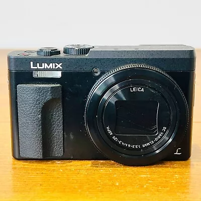 Panasonic LUMIX DC TZ90 Camera 20.3MP 30x Zoom 4K Touch LEICA Lens Black WORKING • £349.99