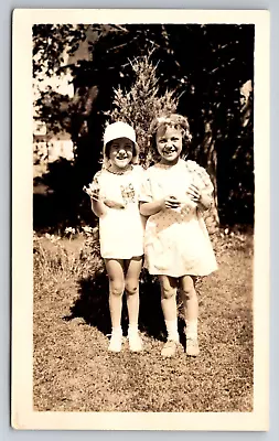 6 Vintage Photos Girls Boys Babies Playing Super Cute  C1936 -5649 • $6.56