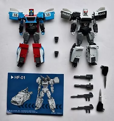 Loose 3rd Party Transformers Hongli Prowl And Smokescreen Figures • $30.95