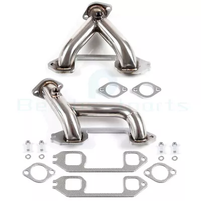 Fits Chevy 37-62 Cylinder 216 235 261 6 Stainless Steel Exhaust Manifold Headers • $65.99