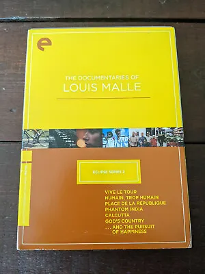 The Documentaries Of Louis Malle (6 DVD) Eclipse Series (Criterion) Region 1 • £45.99