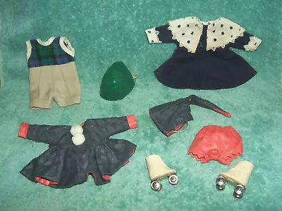 1952 To 1956 ~ GINNY DOLL ~ 2  OUTFITS And A COAT ~ VOGUE  #14 • $19.99