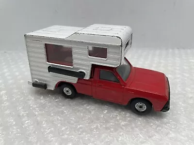 Vtg Corgi Mazda B1600 Pickup Camper Red Truck 1/36 (chipped & Cracked Window) • $34.99