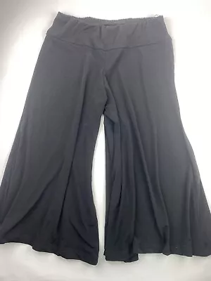 Motherhood Maternity Small Black Stretch Pants Culottes Modest • $16.88