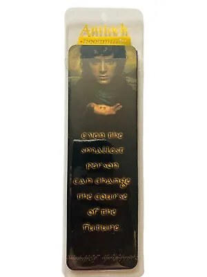 Lord Of The Rings Bookmark Fold-Out Middle-earth Character Guide Two Towers • £25