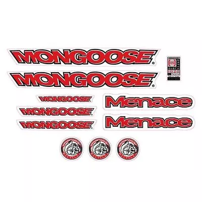 Mongoose - 1996 Menace For Chrome Frame Decal Set • $56.95