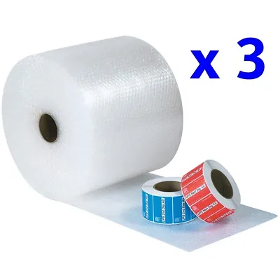 Bubble Wrap 450 Ft  X 12  Small Sealed Air 3/16 Best • $54.75
