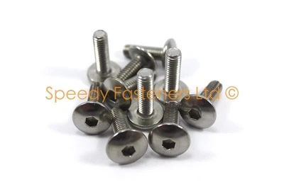 £11.99 • Buy 10x Fairing Bolts Speedy Fasteners M6 X 20mm Stainless Steel 14mm Pan Head Bolt 