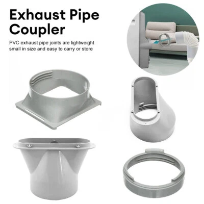 $14.91 • Buy Portable Exhaust Duct Interface For Air Conditioner Exhaust Hose Tube Connector