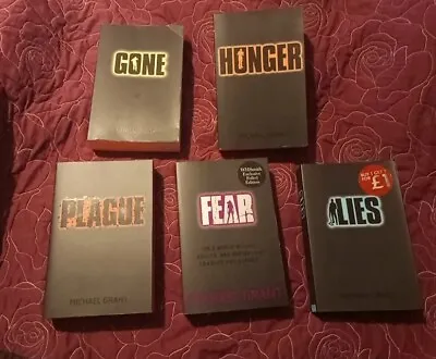 Michael Grant Book Paperback Bundle Hunger Plague Fear Lies Collection  • £2.99