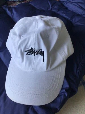 £10 • Buy Baseball Cap Stussy Cap Mens Womens Sun Peak Adjustable White