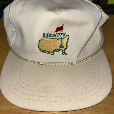 Masters Derby Cap Vintage Strapback Golf Augusta Hat • $28