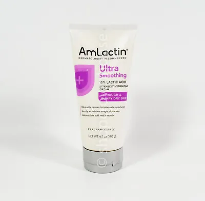 Amlactin Ultra Smoothing Intensely Hydrating Cream Rough & Bumpy 4.9 Oz 02/2025 • $14.50