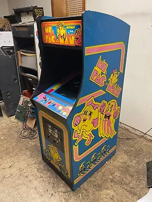 NICE Restored Original 1981 Midway MS PAC MAN Video Arcade Game - FREE SHIPPING • $3895