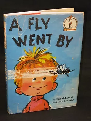 Mike McClintock A FLY WENT BY I Can Read Beginner Books B-3 C. 1958 Random House • $24.98