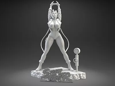 Cammy White Fighter Unpainted Unassembled GK 3D Printed Resin Model DIY Kit NSFW • $64.58