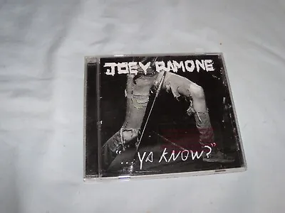 $35 • Buy Joey Ramone  ...Ya Know?  CD--  The Lost Solo Album  