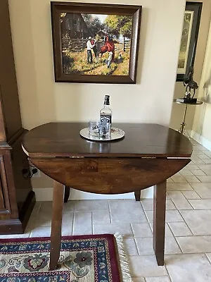 Vintage Country Drop Leaf Dining Kitchen Table Farmhouse Furniture  • $200