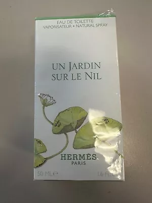 Un Jardin Sur Le Nil By Hermes EDT For Women 1.6 Oz / 50 Ml *NEW IN SEALED BOX* • $41.88