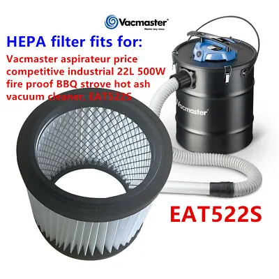 1 PACK Cartridge HEPA Filter Fits For Vacmaster Hot Ash Vacuum Cleaner EAT522S • $15.88