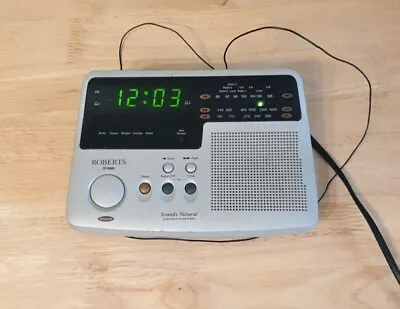 Roberts CR9900 Sounds Natural Radio Alarm Clock Working • £9.99