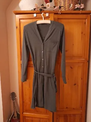 Marks And Spencer M&S Collection Shift /Work Dress Grey Size 8/10 Never Worn • £10