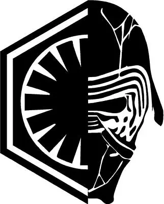 SIMILAR To STAR WARS First Order Jedi Sith Decal Sticker Baby Yoda Kylo Ren • $22.21
