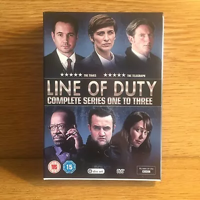 Line Of Duty Series 1-3 DVD Box Set New And Sealed. Line Of Duty. BBC DVD.  • £6.99