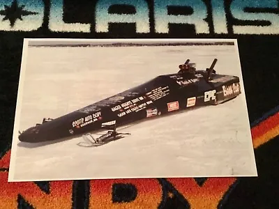 🏁 ‘70s ARCTIC CAT BOSS CAT II Race Snowmobile Poster Vintage World Speed Sled • $21.88